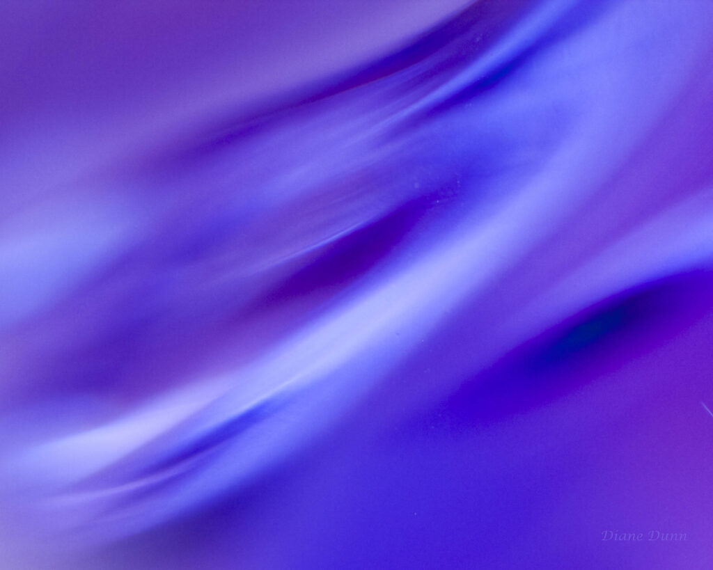 Purple and blue abstract.